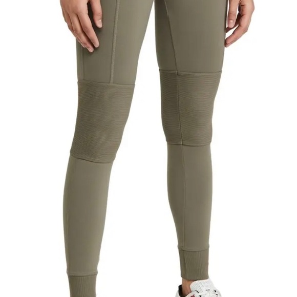 ALO Yoga Pants - Alo Yoga High Waist Avenue Leggings Olive Branch - Size L